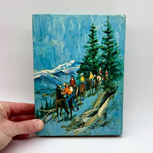 Vintage Disney Book Annette Mystery at Medicine Wheel 1964 Hardcover Horse - Picture 8 of 9